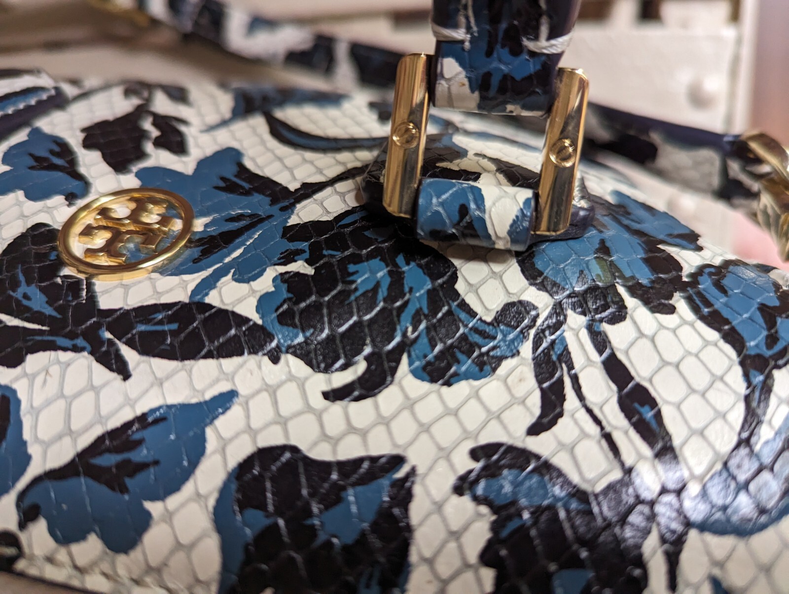 Tory Burch Python Handbag - image 15