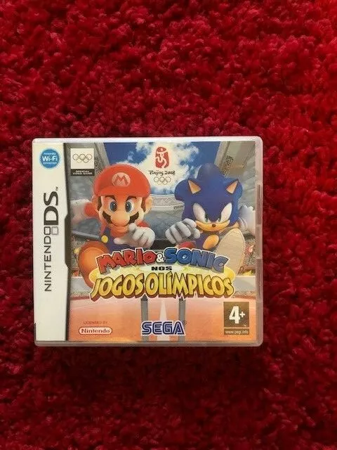 Mario & Sonic at the Olympic Games Nintendo DS PAL ENGLISH PORTUGAL CIB and