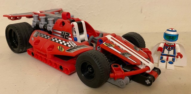 lego technic red race car
