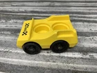 Fisher Price Little People All Yellow Taxi vintage
