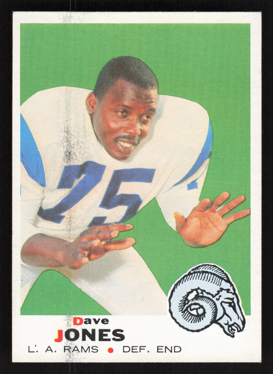 1969 Topps #238 Dave Jones Card TCCCX