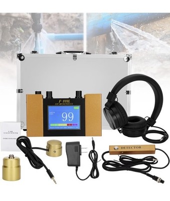 F-999L Underground Water Leak Detector Home Outdoor Pipe Leak Detection Sensor