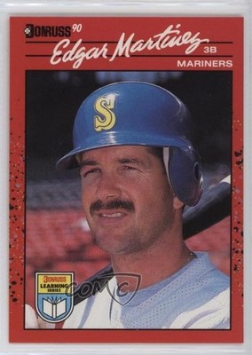 1990 Donruss Learning Series Edgar Martinez #45 HOF 0k0o