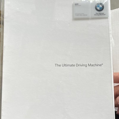 BMW Ultimate Driving Machine Welcome Kit Brochure Set w/ Letter & TED Discs