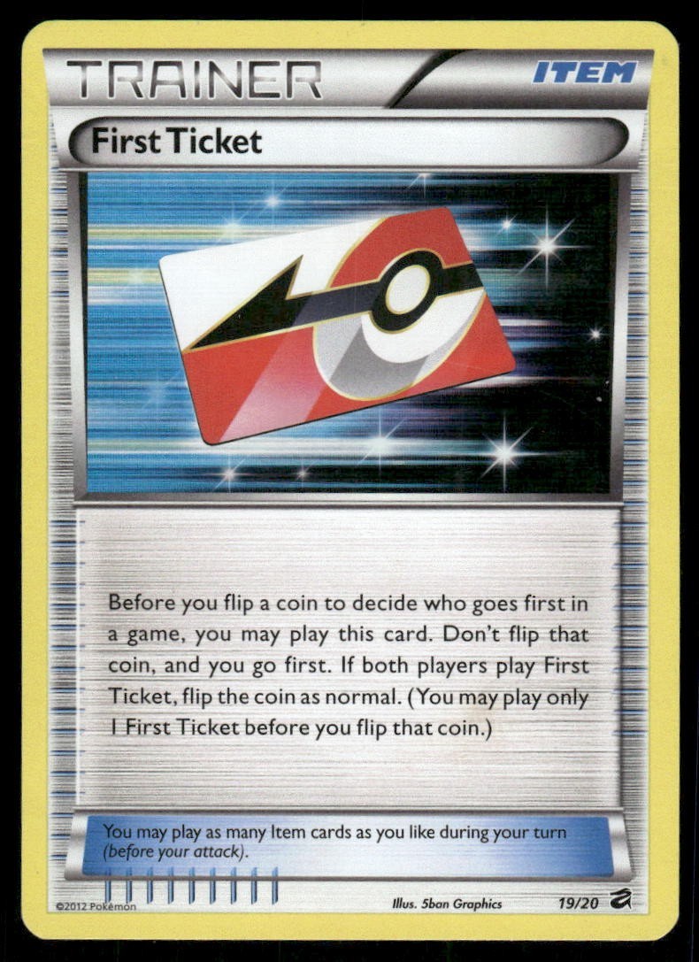 Pokemon Tcg First Ticket #19 Pokemon Dragon Vault MP