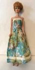 Vintage 1962  Barbie Midge Bubble Cut Blonde Hair Blue Eyes Red Lips Clean Nice