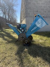 GTM GTMS305 Wood Chipper Gasoline Powered Blue Outdoor Equipment