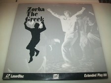 ZORBA THE GREEK 2-Laserdisc LD VERY GOOD CONDITION VERY RARE ANTHONY QUINN