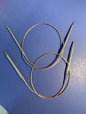 2 Pairs of Addi TURBO Circular Knitting Needles - 11 - 20"  10.5 - 22" Used