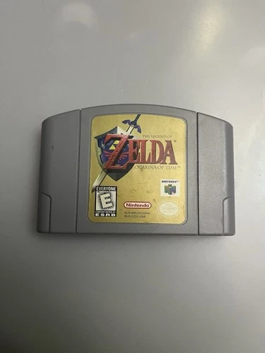 Nintendo 64 The Legend of Zelda Ocarina of Time Version 1.0 Authentic