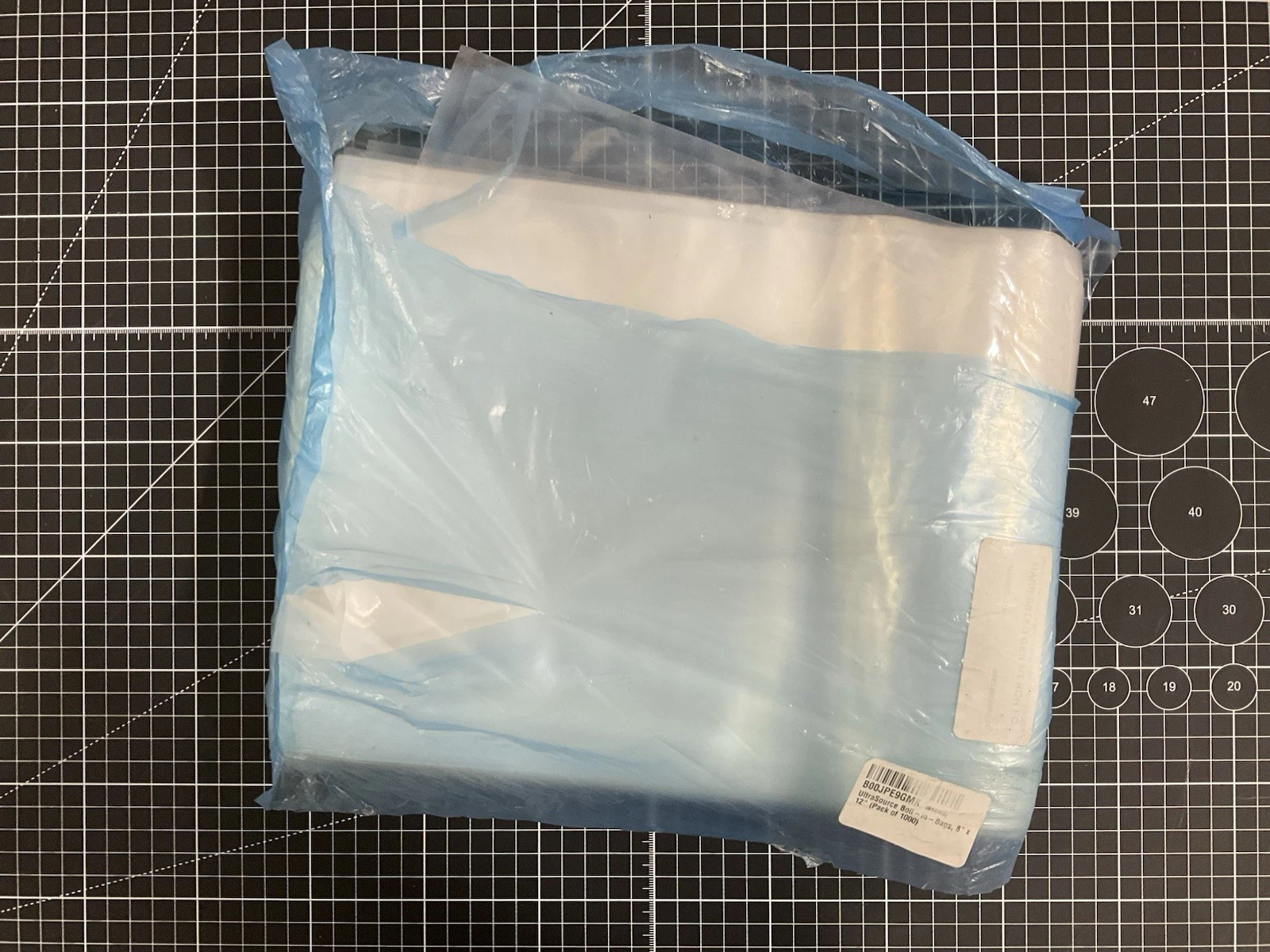 UltraSource 8” x 12" 3 Mil Chamber Vacuum Sealer Bags 1000 Count