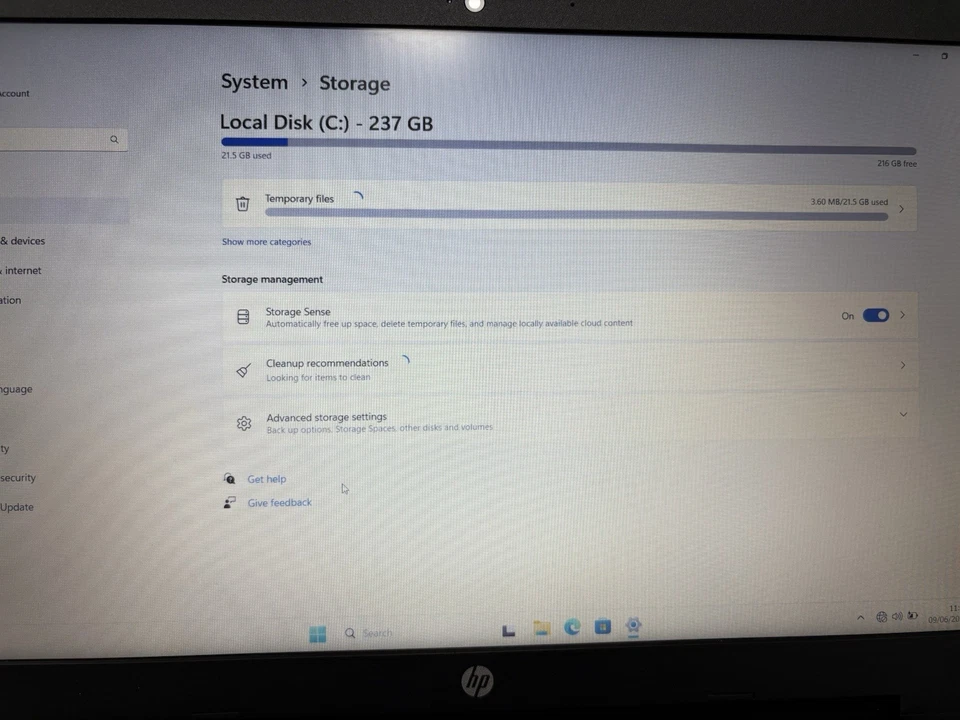HP Laptop 255 G5 AMD A6-7310 Radeon R4 8GB RAM 256GB SSD 90% BATTERY Win 11 Pro - Image 4 of 4