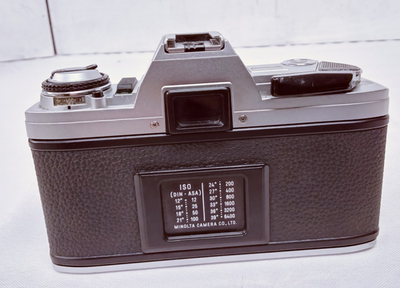 Minolta X-370 35mm Film SLR Camera with 50mm Lens, Tested and