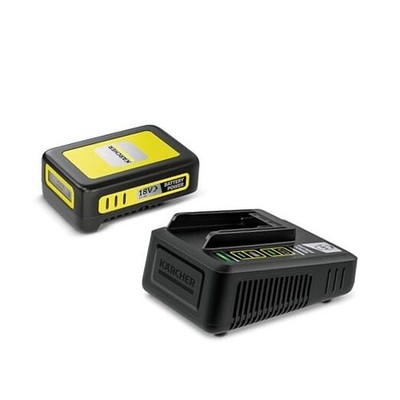 Kärcher Starter Kit Battery Power 18/25, Starter Kit (Fast Charger + Battery)