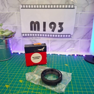 Turmfalke T-Mount Adapter auf Yashica / Contax Body Adapterring. Neuwertig verpackt. refba