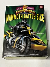 Power Rangers Mammoth Battle Bike Black Ranger NIB See photos