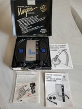 General Electric Marquis MARQ III Micro-size AM/FM Stereo Headset Radio 7-1750