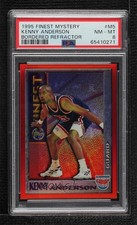 1995 Topps Finest Mystery Test Issue Border Refractor Kenny Anderson PSA 8 8a7