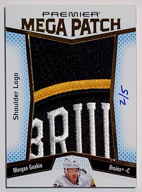 2025-26 UD Premier Hockey Morgan Geekie Game-Used Shoulder Logo Mega Match 2/5