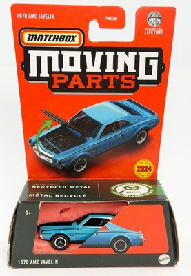 Matchbox '70 AMC Javelin 2024 Moving Parts BRAND NEW BLUE HOT!