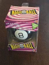 Classic Mattel Magic 8 Ball Toy Vintage Game Fortune Teller Kids Lucky 2005
