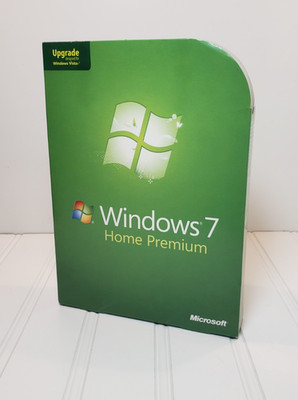 Microsoft Windows 7 Home Premium Upgrade -- 2 DVD Set for 32- and 64-bit w/ Key