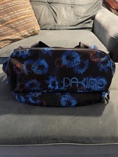 Dakine Black Grey Boot Locker 69L Ski Snowboard Boot Storage Bag Blue Floral