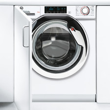 Hoover HBWOS69TMCE Built In Washing Machine 9kg 1600 Spin - White 37974