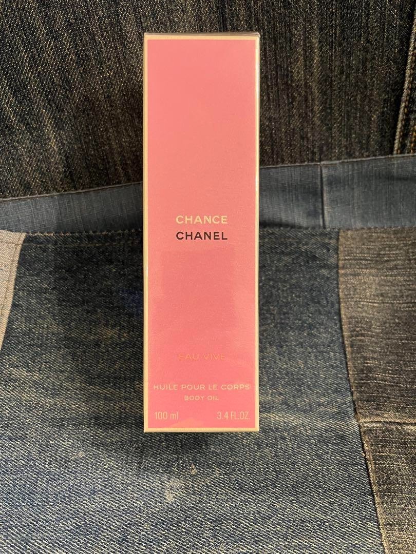 CHANEL CHANCE Eau Vive Body Oil (100 ml/3.4 oz) New Sealed w/BOX HW1