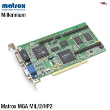 Top Pci Graphics Card Matrox Millennium 2Mb Wram Ram Mga-Mil/2/Hp2 Video Card