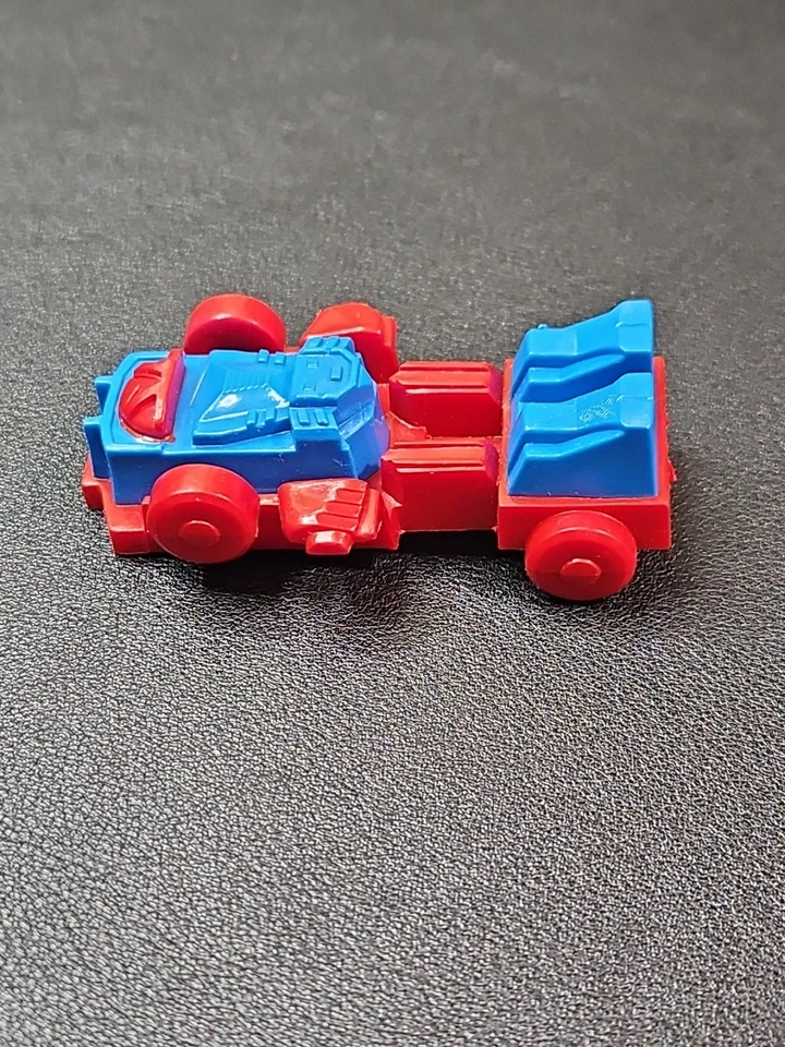 De colección - McDonalds 1985 - Hasbro - Transformers G1 - Engranajes - Azul/Rojo Foto 3 de 4