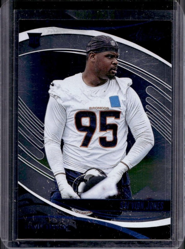 2025 Panini Absolute Sai'vion Jones Rookies Rookie RC #175 Broncos