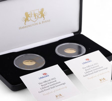 22ct Gold Official 2021 & 2022 Half Sovereign RNLI Lifeboat Proof Coins - 8g