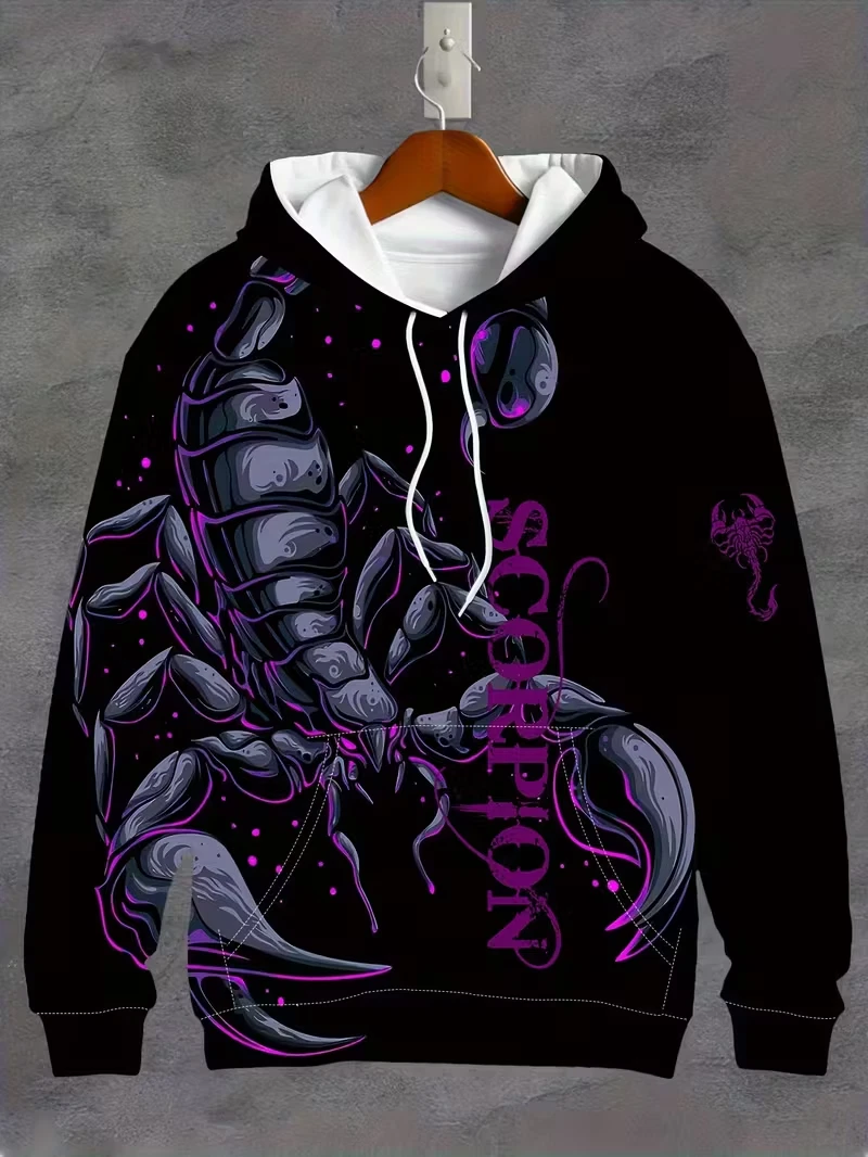 Men's Colorful Sweatshirts Hoodie long sleeve oversized BIG size 6XL