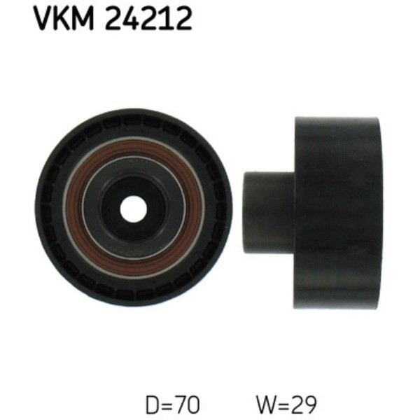 Umlenk-/FüHrungsrolle Zahnriemen Skf Vkm 24212 FüR Ford Mondeo Ii Cougar Focus I-image
