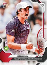 2026 Topps Now Tennis 15 Joao Fonseca Atp Tour French Open Rc - Presale 2026 Topps Now Tennis 15 Joao Fonseca Atp Tour French Open Rc - Presale