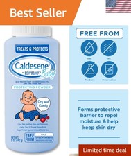 Talc-Free Gentle Baby Powder, 5 Oz with Cornstarch  Zinc Oxide Protection