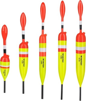 5pcs Fishing Floats and Bobbers Slip Fishing Bobbers Slip Floats Spring Float US