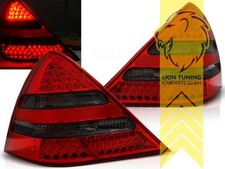 LED Rückleuchten Heckleuchten für Mercedes Benz SLK R170 rot schwarz LED Rückleuchten Heckleuchten für Mercedes Benz SLK R170 rot schwarz