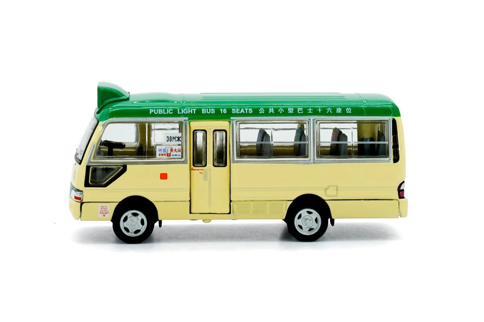 Tiny City 25 Die-cast Model Car - Toyota Coaster Green Mini Bus (NM1628) - Image 2 of 4