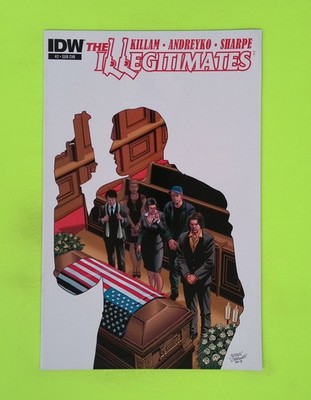 Illegitimates #2b 2014 IDW Publishing Variant High Grade Comic Book J67-126