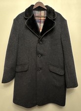 High Quality British Wool/Mohair Overcoat Dunn & Co Style Size 46