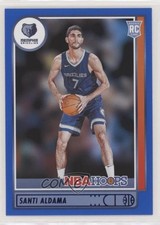 2021-22 Panini NBA Hoops Rookies Blue Santi Aldama #207 02v3