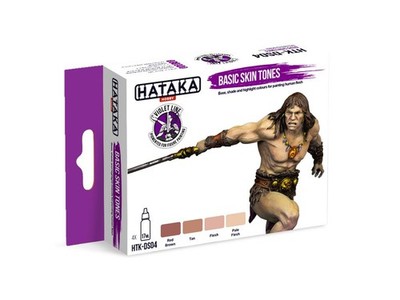 Hataka DS04 Basic Skin Tones Farbset Für Modelle