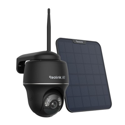 Reolink 4K Battery WiFi Outdoor Security Camera Argus PT Ultra + 3W Solar Panel