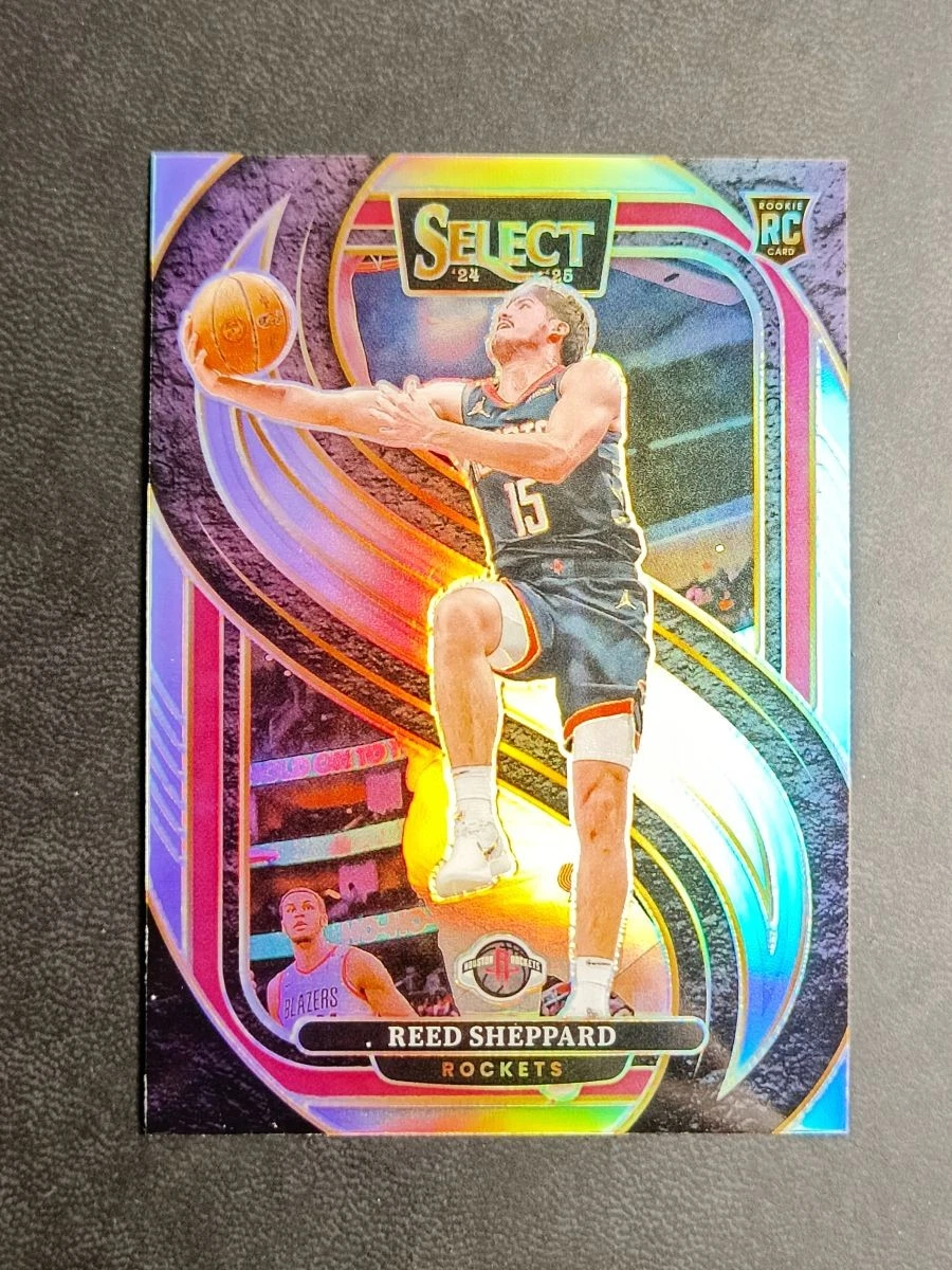 2024-25 Panini Select Reed Sheppard Silver Prizm Premier Rookie RC #181
