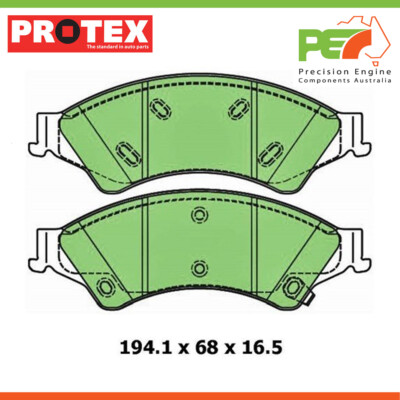 PROTEX Ultra DISC BRAKE PAD SET For MAZDA BT-50 3.2 MZ-CD [B22, B32, UP, UR] ...