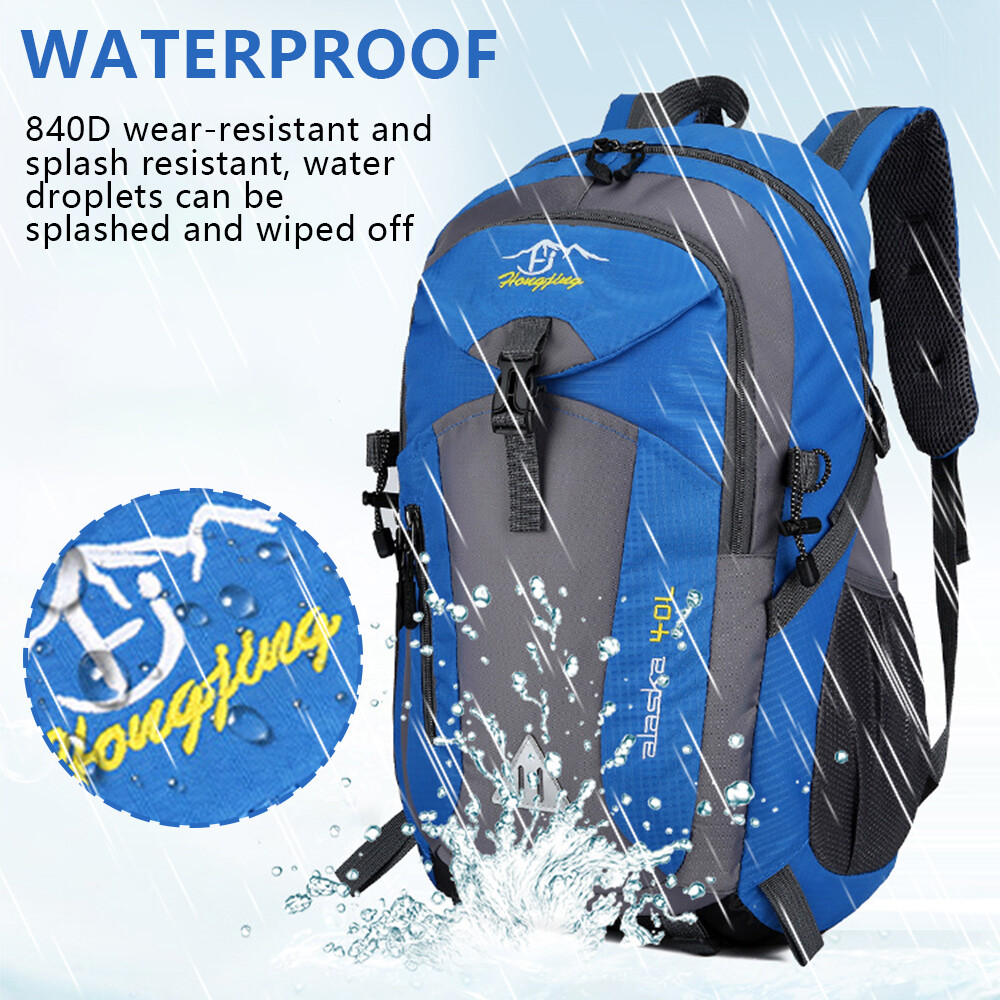 40L Hiking Backpack Outdoor Camping Rucksack Waterproof Shoulder Travel  Back Bag | eBay