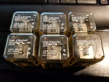 LOT OF 6 POTTER  BRUMFIELD KUP-11D15-24 RELAY 10A 240VAC 30 DAY WARRANTY 