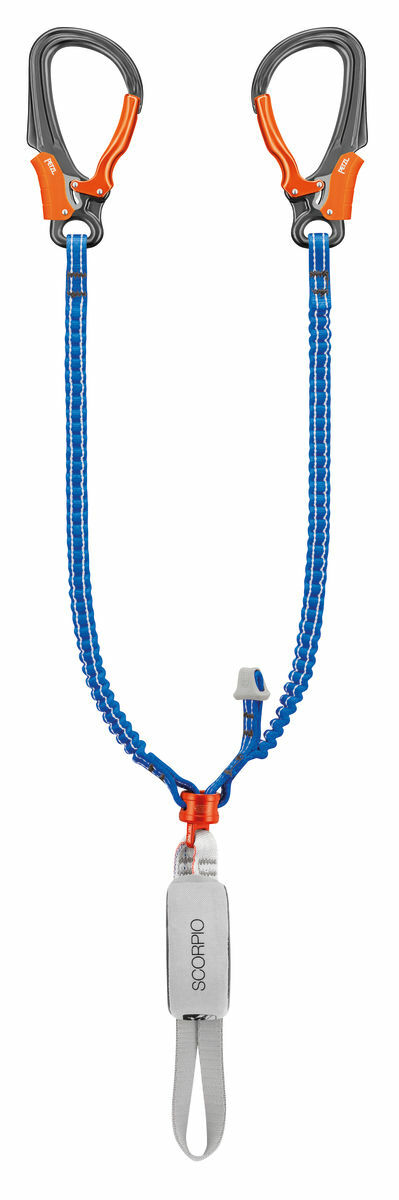 Juego de vías ferratas Petzl, juego de escalada, vía ferrata SCORPIO EASHOOK, torsión